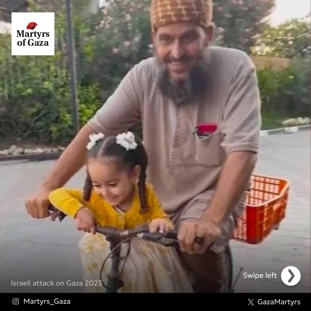 Abu Diaa remembers martyred grandchildren Reem and Tarek