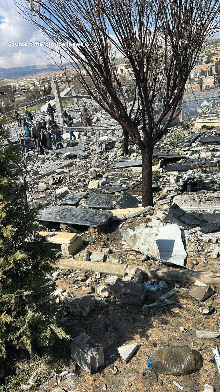 Israel bombs funeral mourners in Baalbek Lebanon massacre