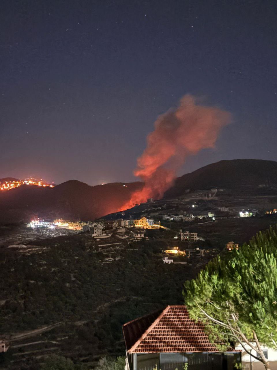 Israel conducts nighttime airstrikes in South Lebanon and Bekaa Valley