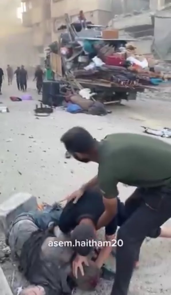 Israeli bombing of Gaza during civilian evacuation