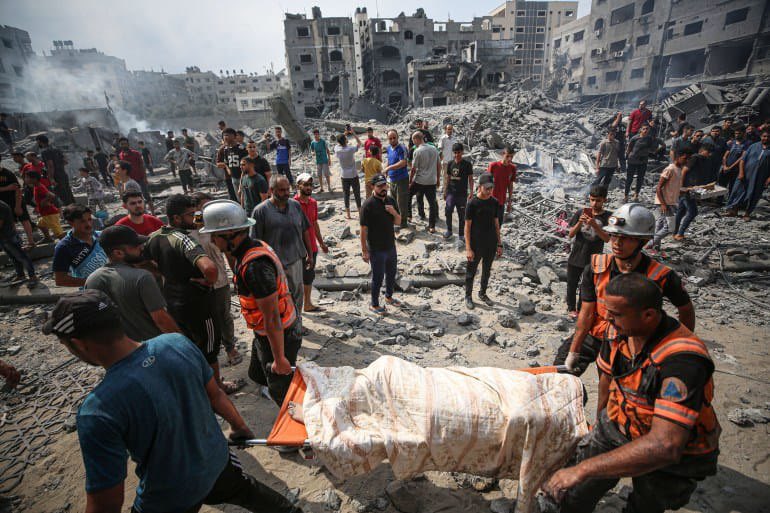 1100 Palestinians Killed in Israeli Aggression on Gaza