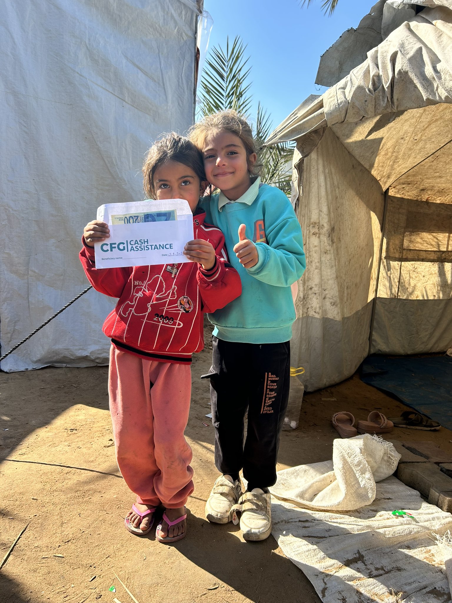 Help Families in Gaza through CareForGaza Organization
