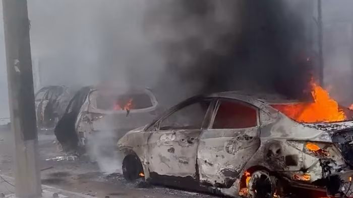 Israel’s bombing of Gaza civilian evacuation route
