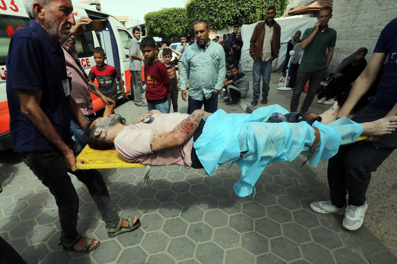 Casualties reported in Israeli bombing of Deir al Balah Gaza