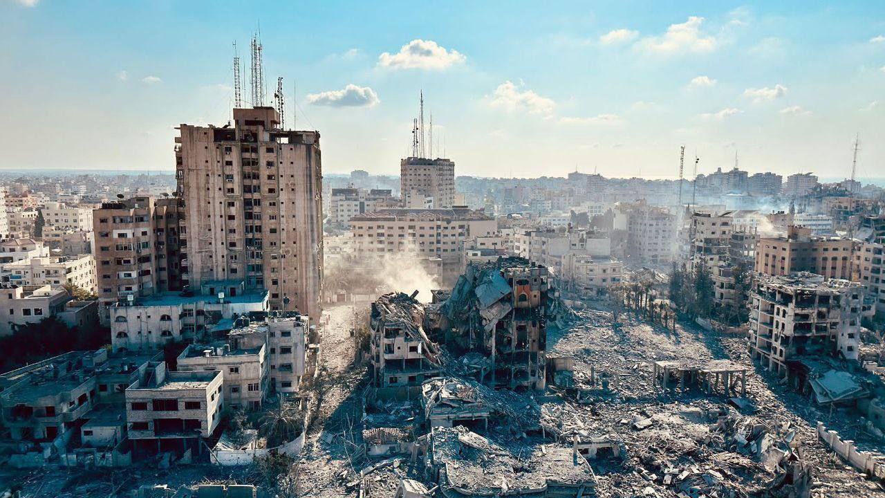 Gaza Strip Devastation and Humanitarian Crisis