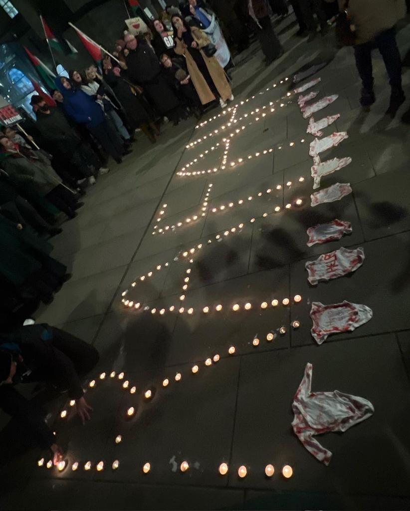Manchester Activists Demand End to Rafah Bombing Campaign