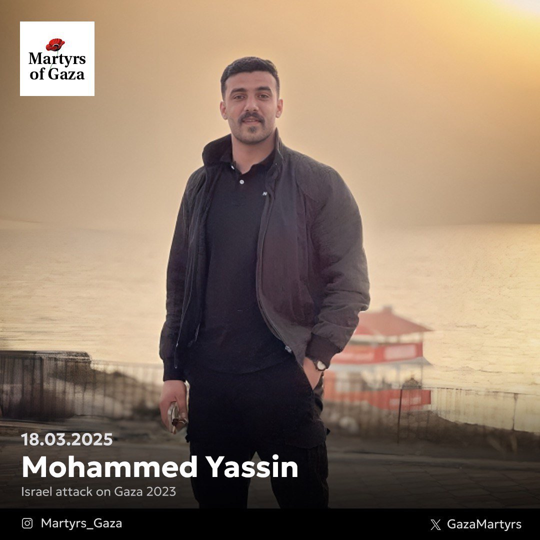 Mohammed Yassin remembers sister Zahr lost in Gaza occupation