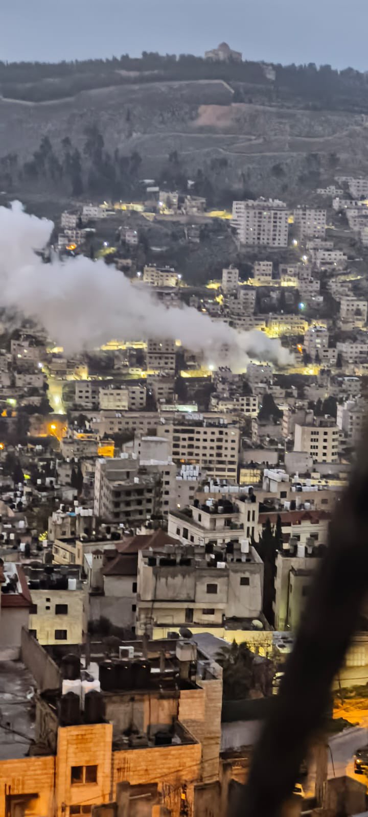 Israeli forces bomb house in Nablus, West Bank