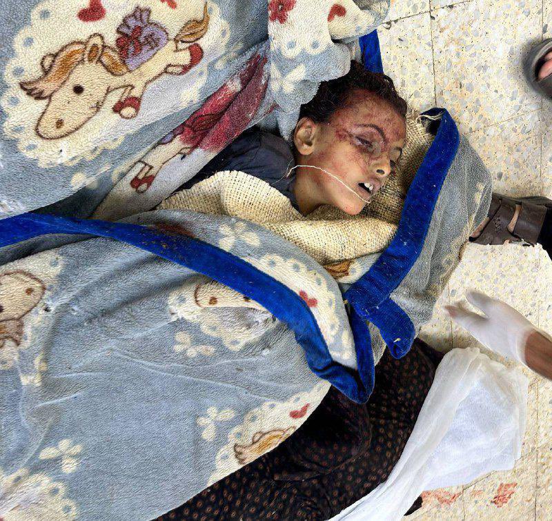 Woman and children killed in Israeli bombing Gaza City