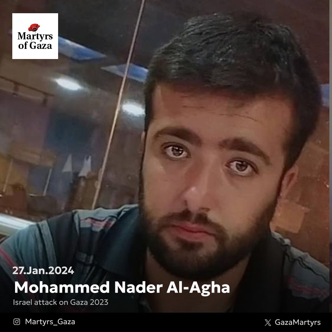 Mohammed Nader Al-Agha: Resilient Gaza Resident and Sole Family Survivor