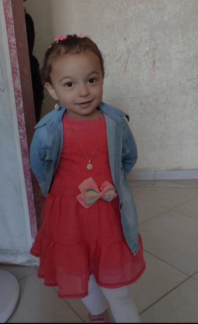 Child killed in Gaza, dreams destroyed by bombing