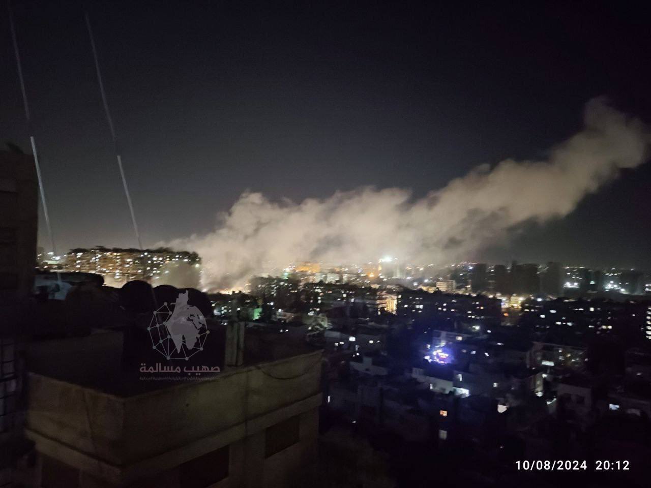 Israel Conducts Airstrikes on Damascus Residential Areas