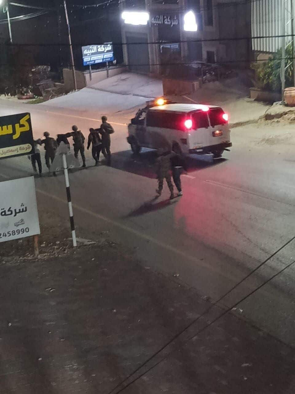 Israeli forces detain Palestinians in Qarawat Bani Hassan raid