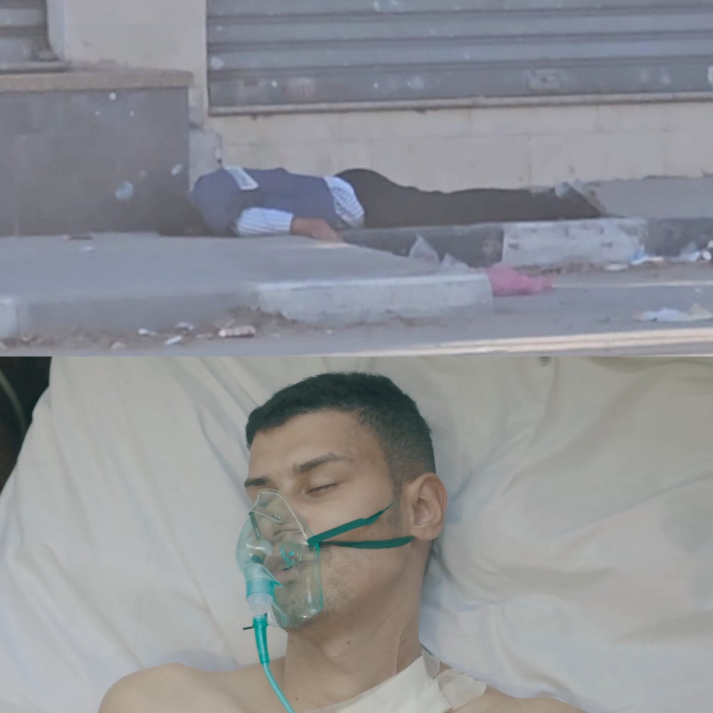 Journalist Fadi Al-Wahidi struggles for survival in Gaza for 70 days