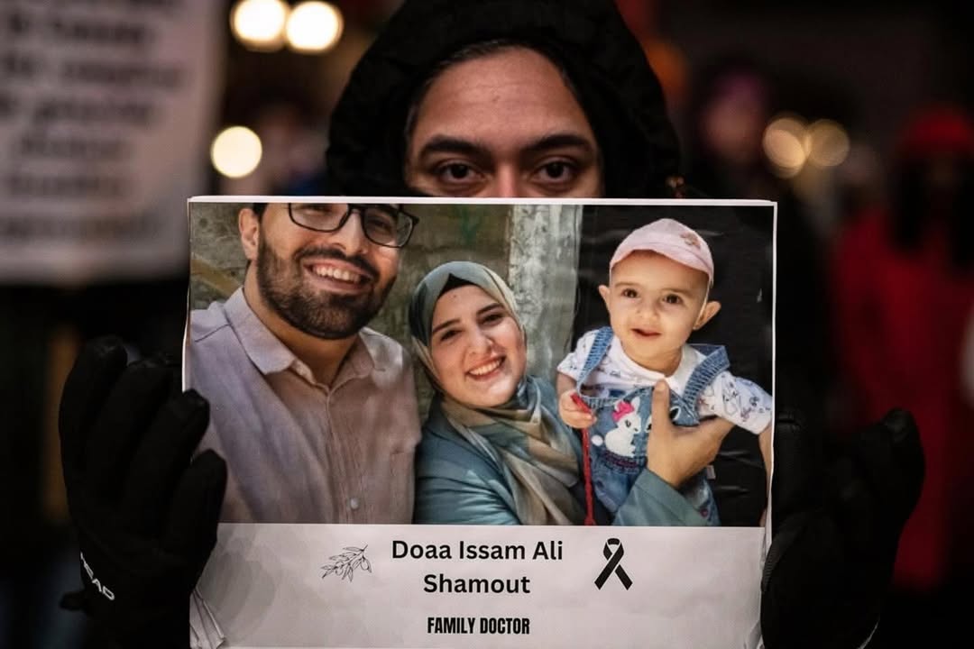 Quebec Doctors Vigil Protests Israeli Healthcare Destruction Gaza