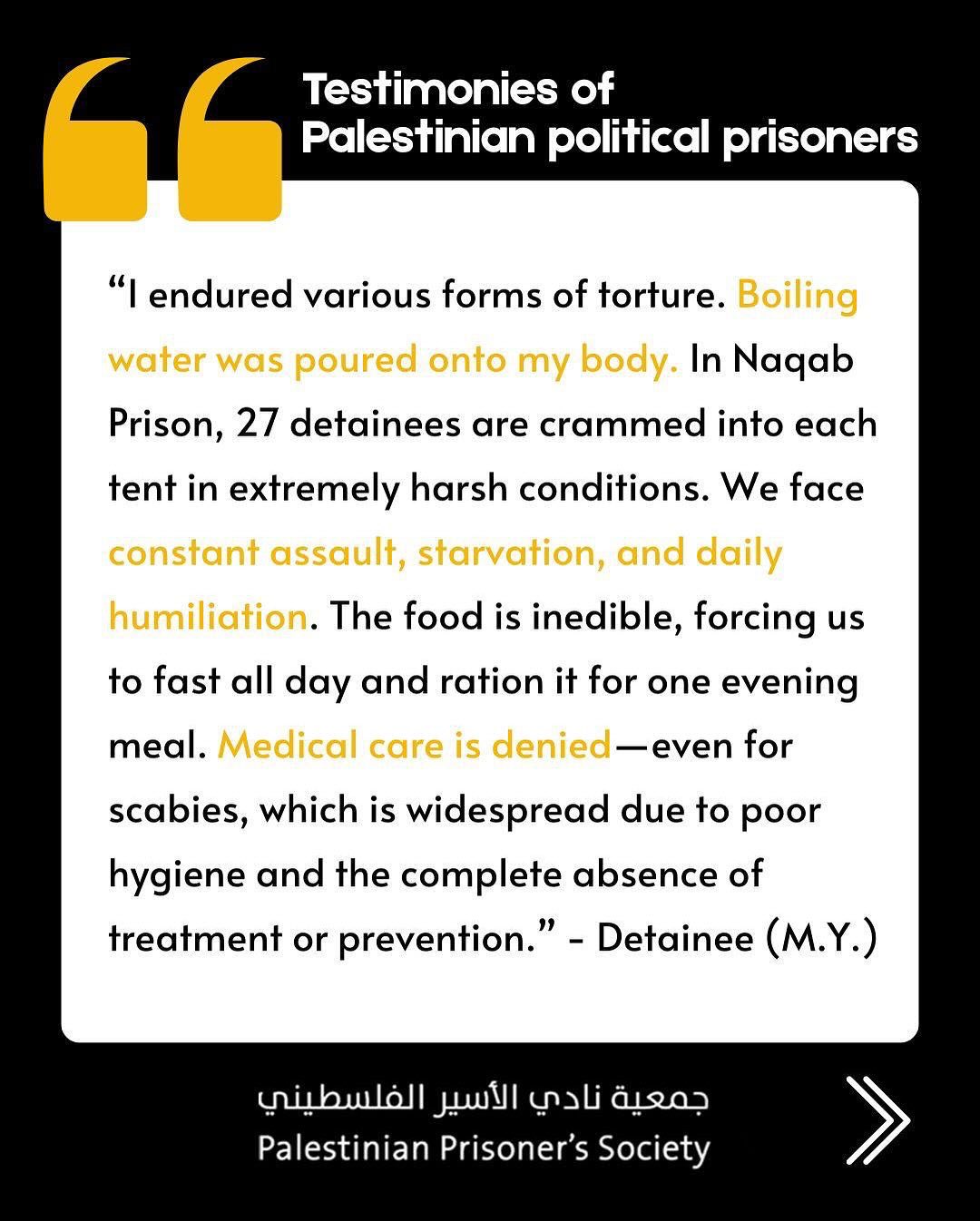 Torture Allegations Against Palestinian Detainees in Israeli Prisons