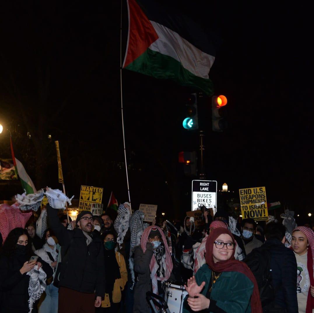 Activists Protest Netanyahu’s Visit to Washington D.C.