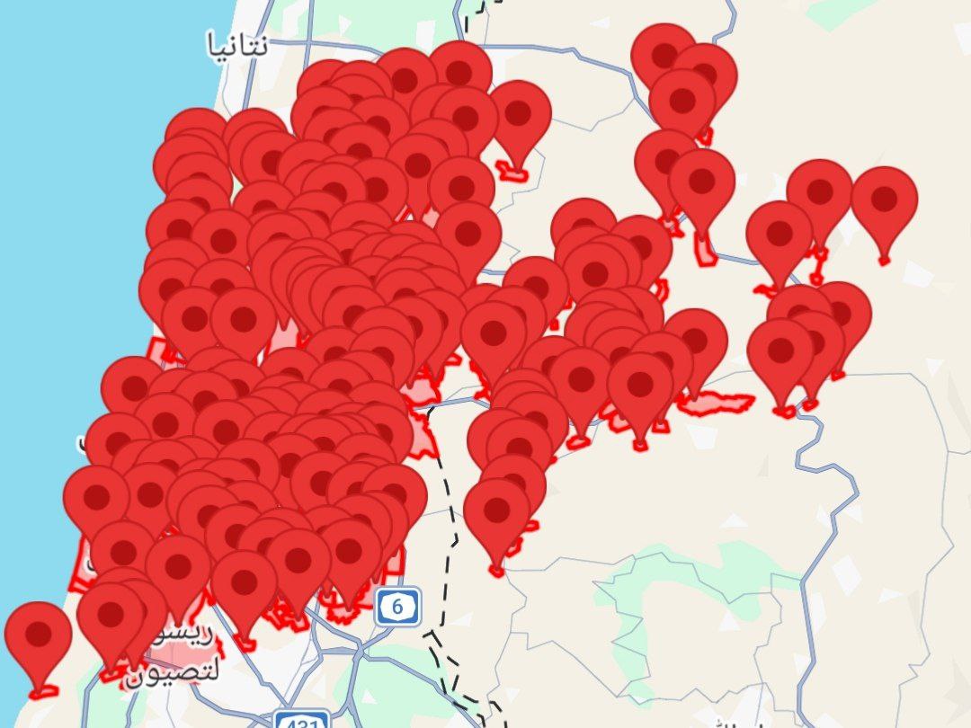 Sirens and Explosions Reported in Tel Aviv Jerusalem West Bank