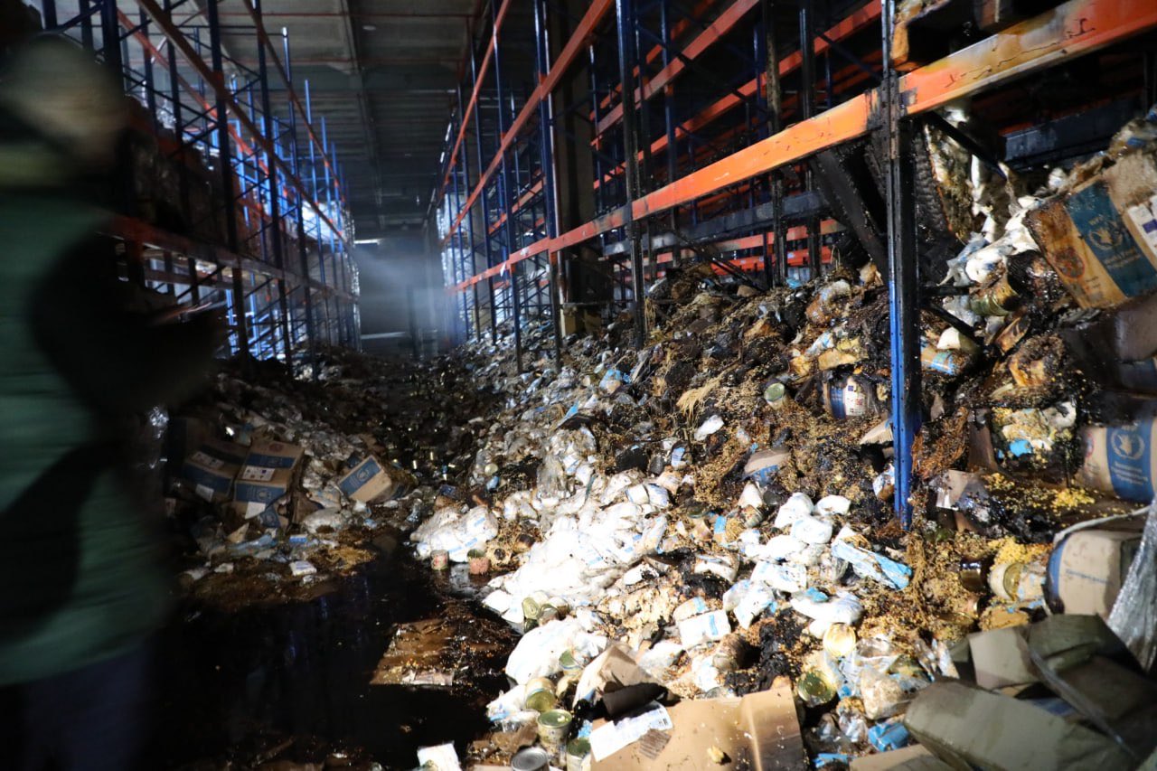 UN warehouse bombed in Ukraine violates Geneva Conventions
