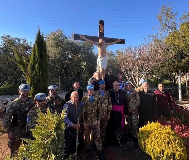 Italy gifts Jesus statue to Lebanese Christian village Debel