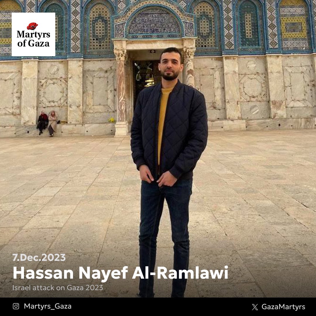 Hassan Nayef Al-Ramlawi: Medical Worker Martyred