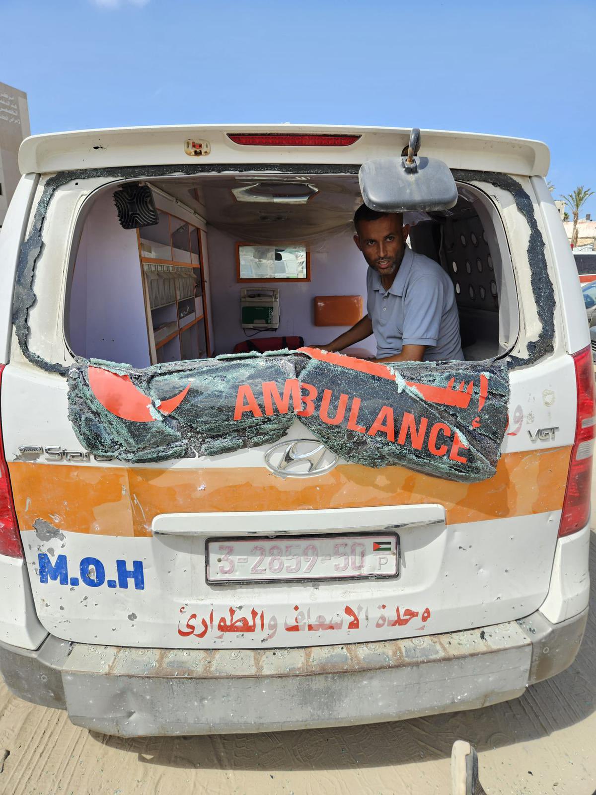 Israeli bombing kills five MoH workers in Rafah