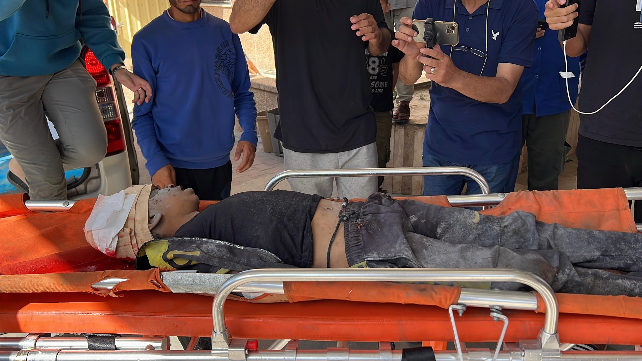 Israeli bombing kills five, wounds 60 in Rafah displacement camp