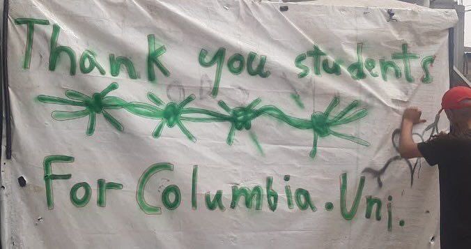 Palestinian gratitude to US university students protesting for Gaza