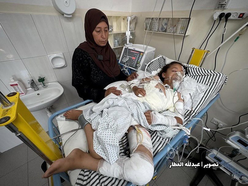 Child Survivor of Gaza Massacres Needs Urgent Medical Care