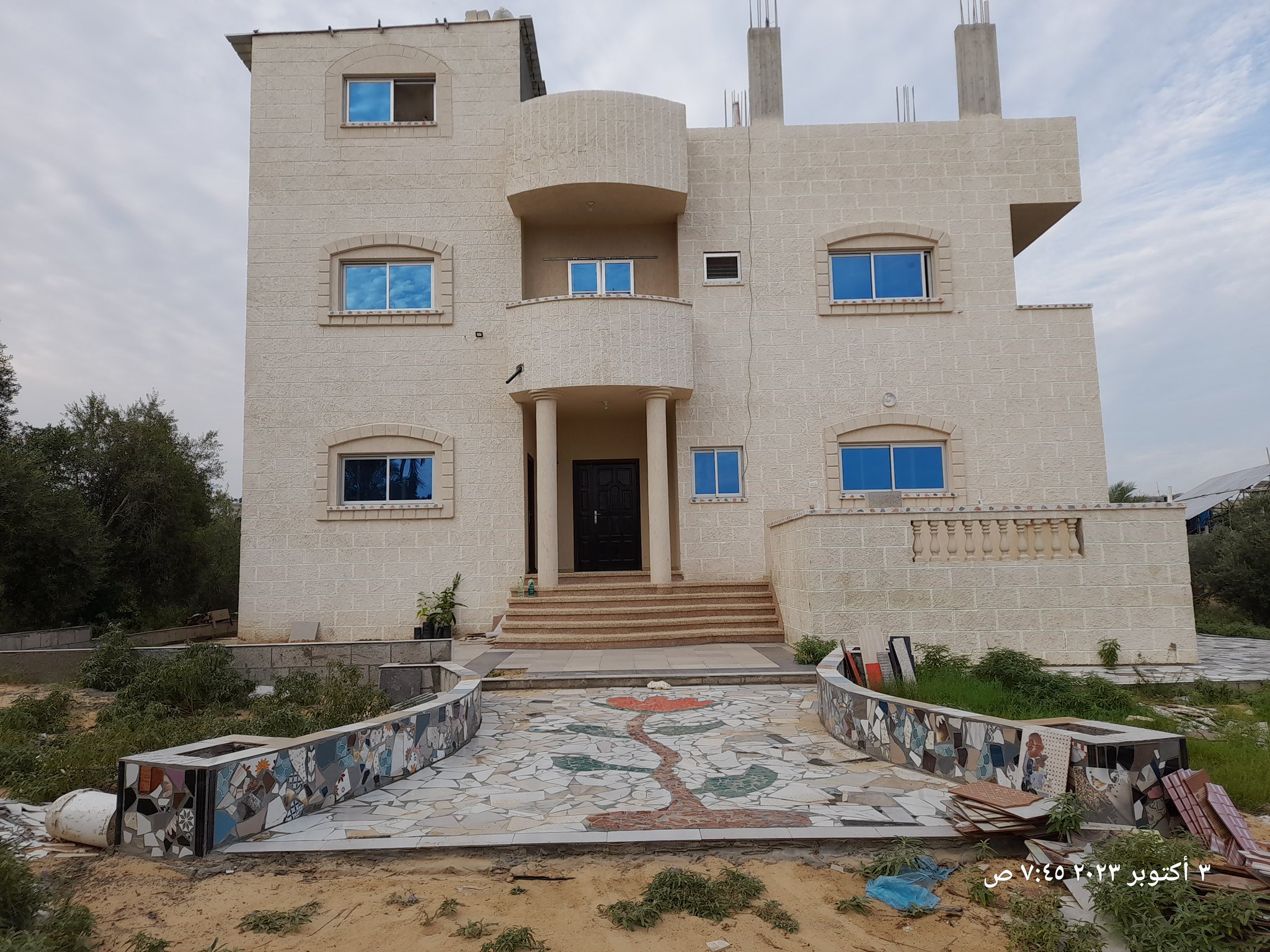Farmer’s Home Destroyed by Bombing After Years of Building