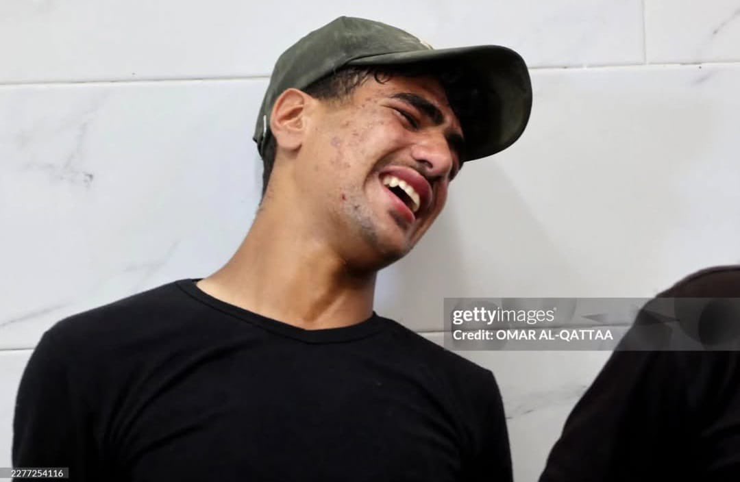 Palestinians mourn loved ones killed in targeting of police point in Gaza