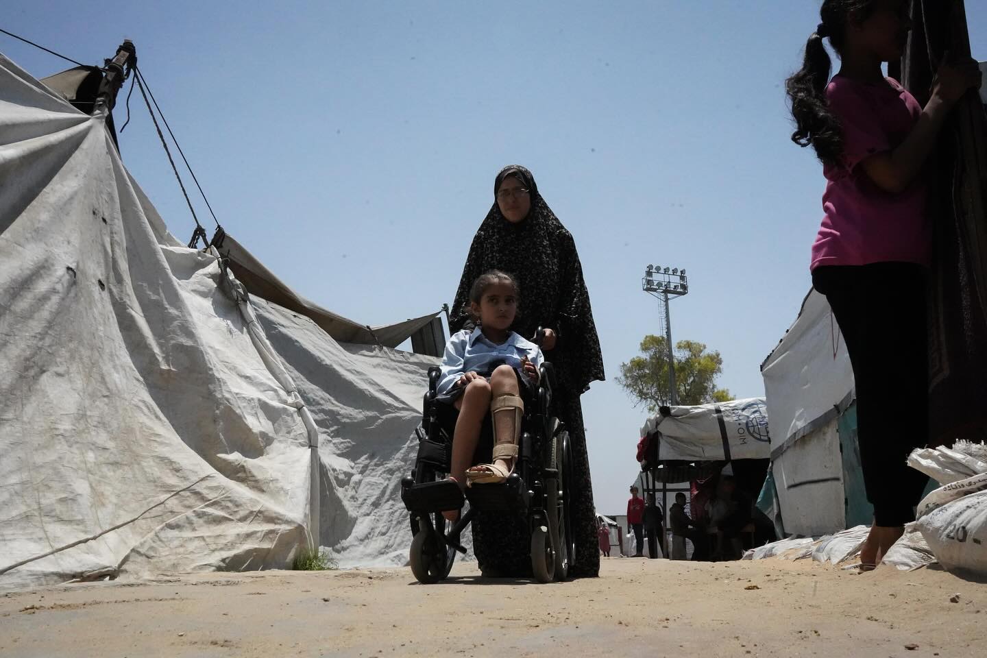8-Year-Old Gaza Child Injured, Displaced After Israeli Attack