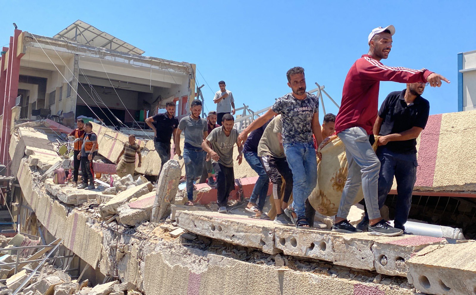Young Man Killed in Israeli Bombing of Gaza School