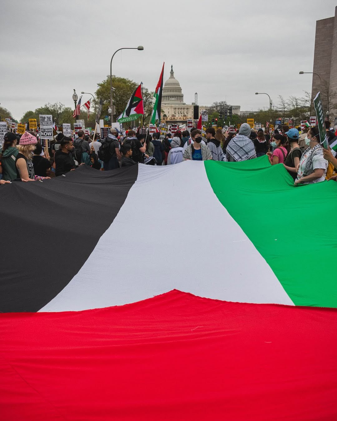 Thousands March in Washington Against Israeli Occupation