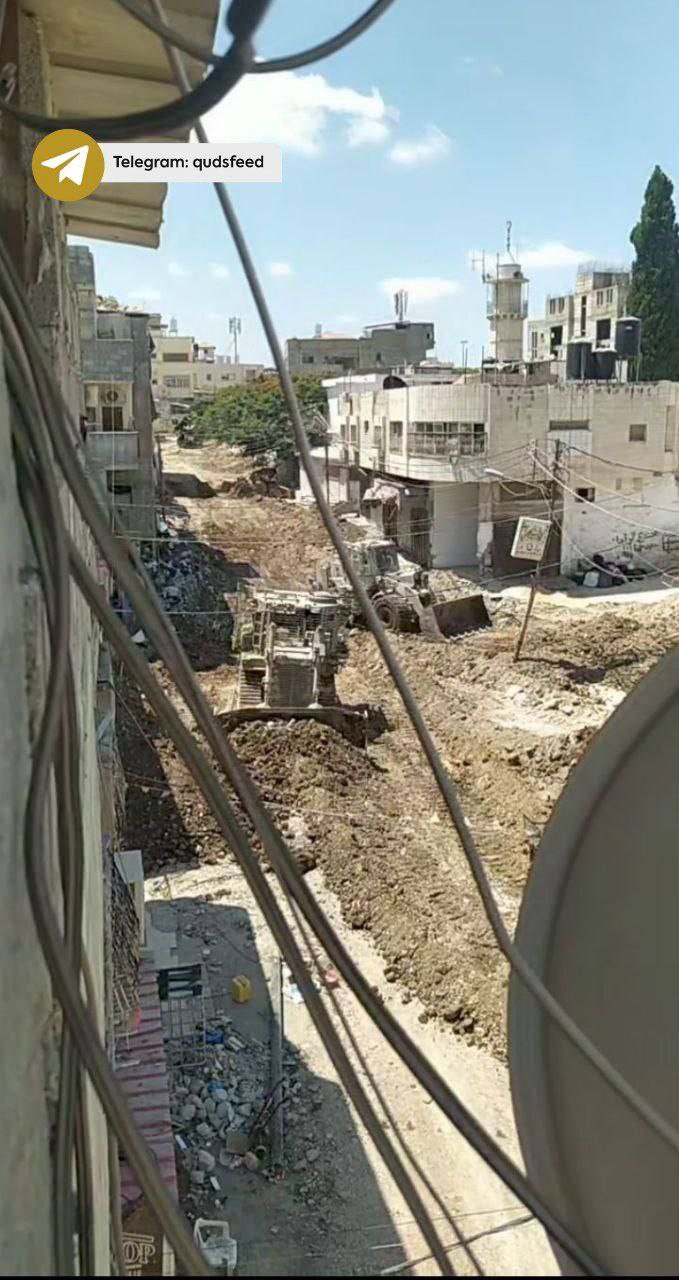Israeli forces damage Tulkarem camp infrastructure during military raid