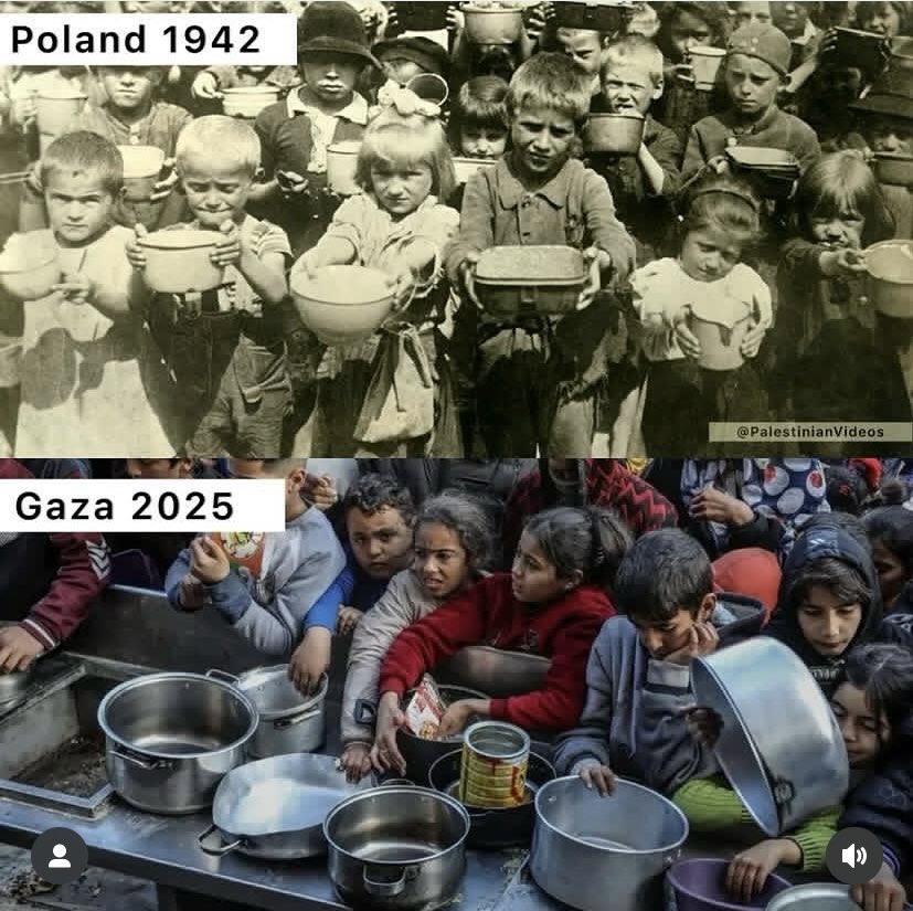 Gaza 2025 versus Warsaw 1942: World can still prevent starvation