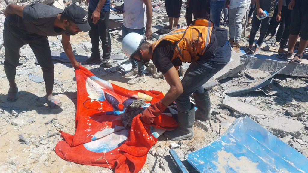 Israeli bombing casualties reported in Al Burij and Deir al Balah