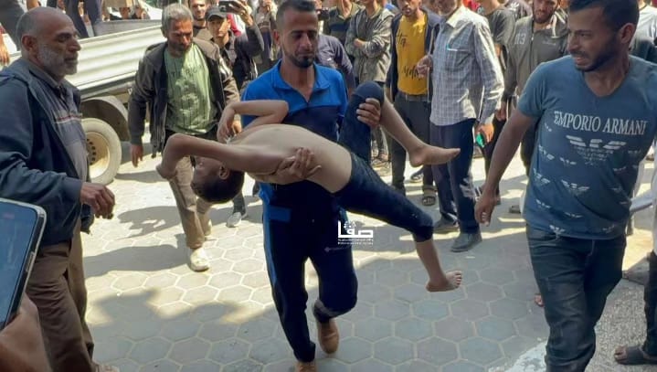 Palestinian Children Critically Injured During Aid Drop in Gaza