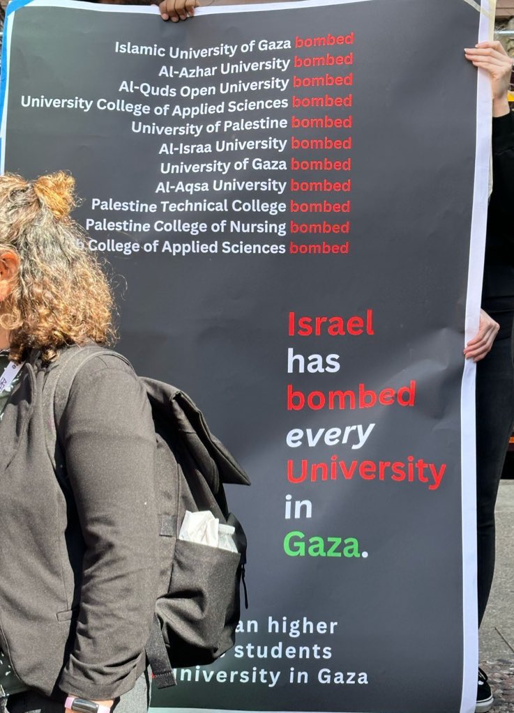 Gaza Universities Damaged During Israel-Palestine Conflict