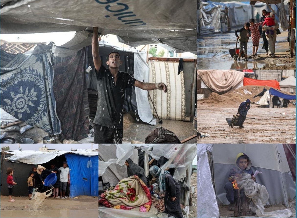 Winter crisis: 6,000 aid trucks blocked at Gaza borders