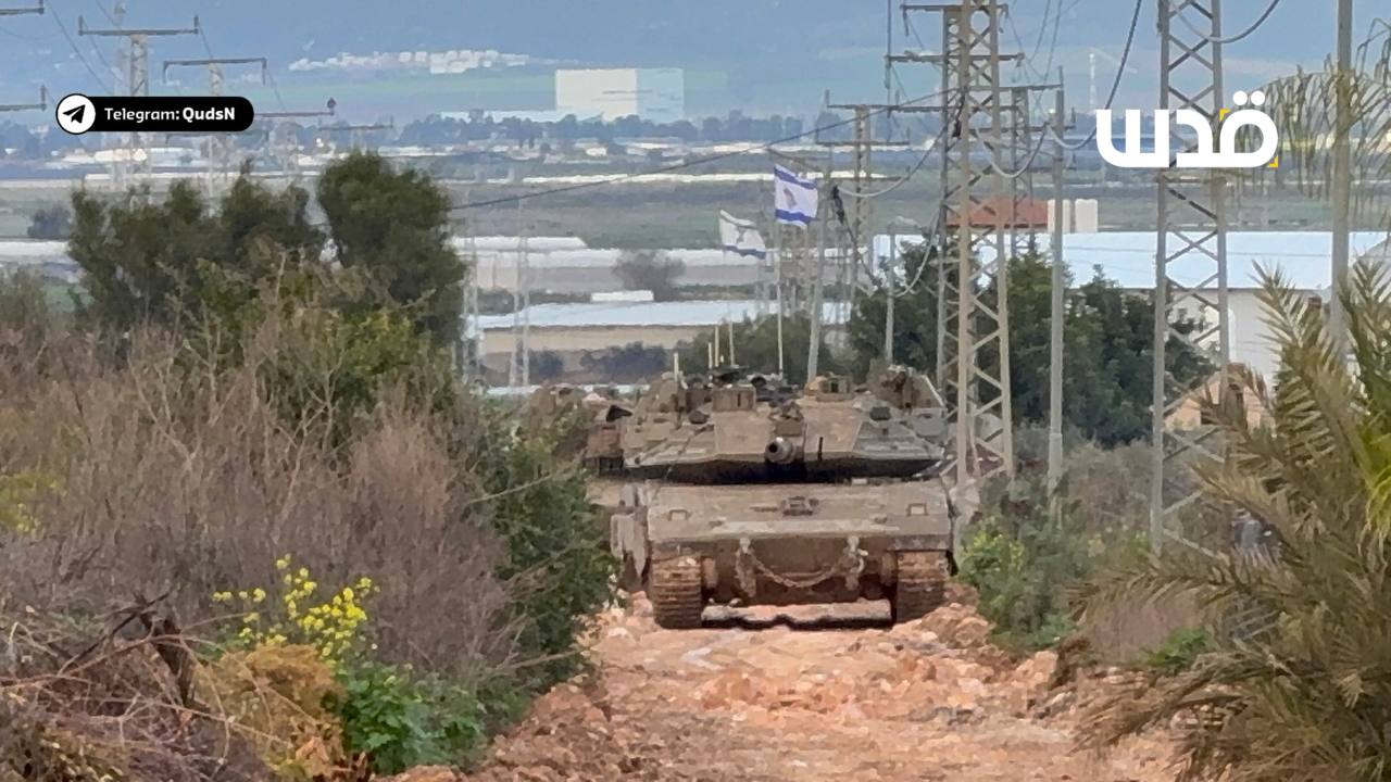Israeli Military Tanks Enter Jenin City Western Entrance