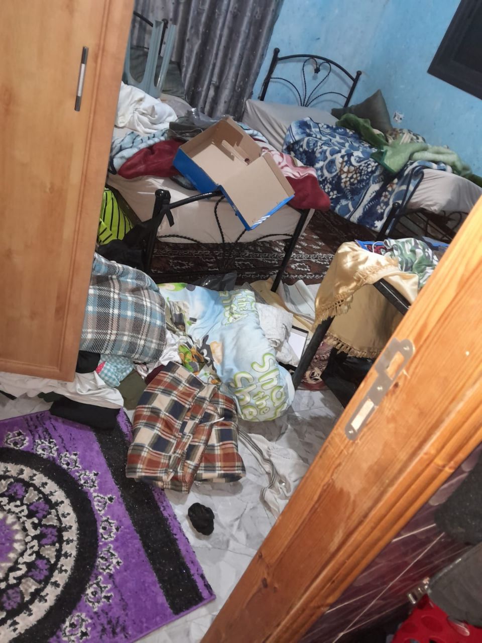 Occupation forces raid homes in Burqa village near Nablus