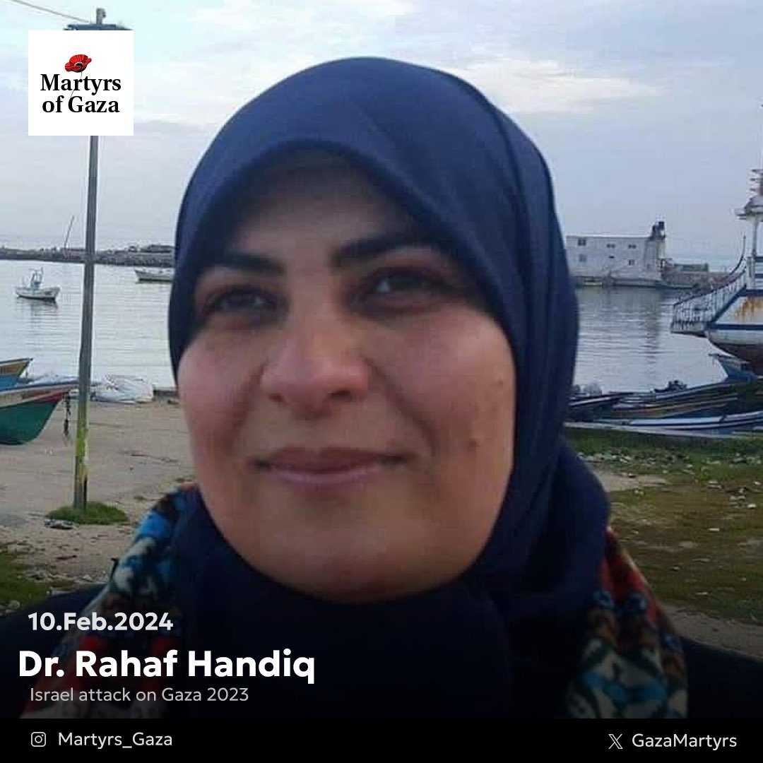 Islamic Scholar Dr. Rahaf Handiq Killed in Rafah Bombing