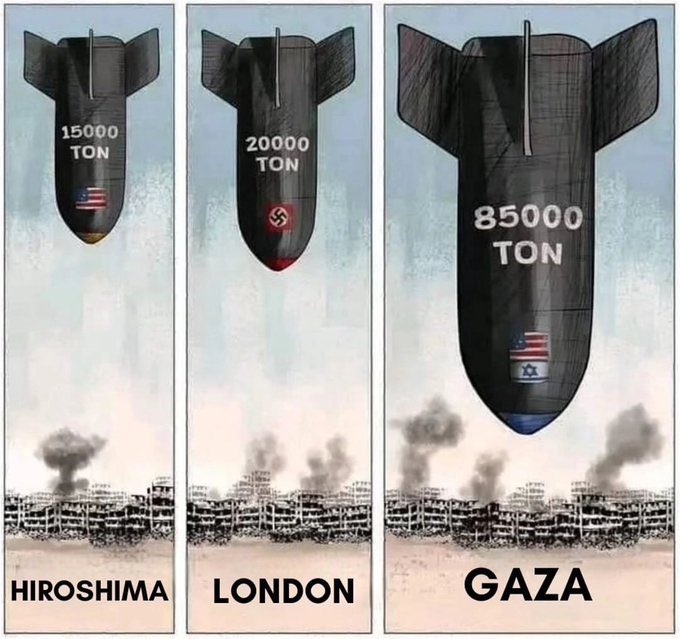 Israeli and American bombing campaign continues in Gaza