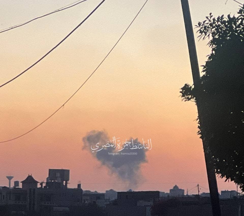 Israeli warplanes strike northern Rafah with heavy airstrike