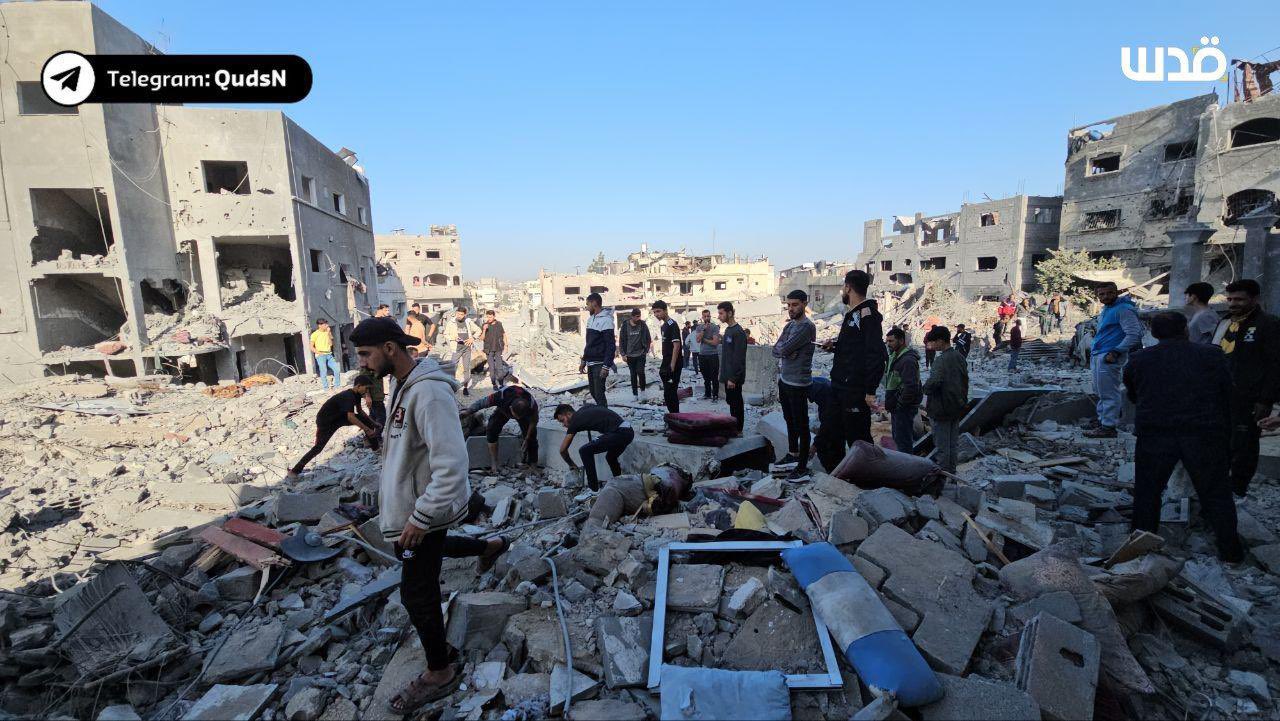 Massive destruction documented in Beit Layhia massacre, northern Gaza