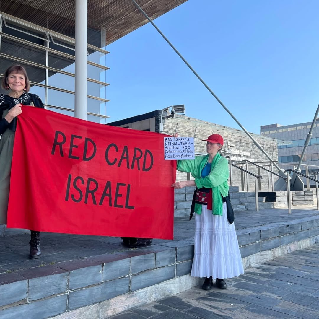 Activists demand Israel ban from European Netball Tournament Cardiff