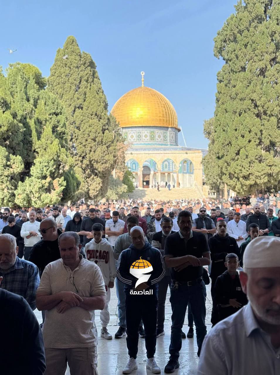 60,000 Worshippers Perform Friday Prayers at Al-Aqsa Mosque