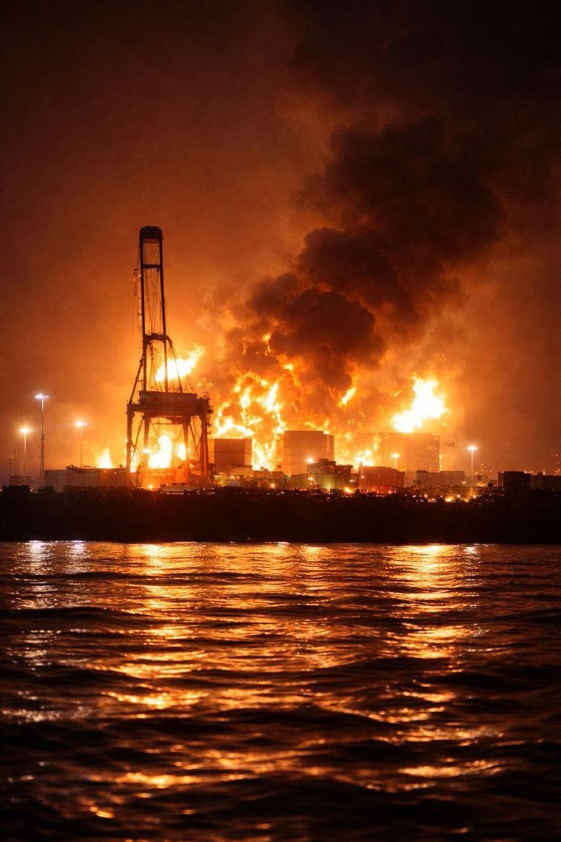 Oil Infrastructure Strikes Iran Middle East Environmental Civilian Impact