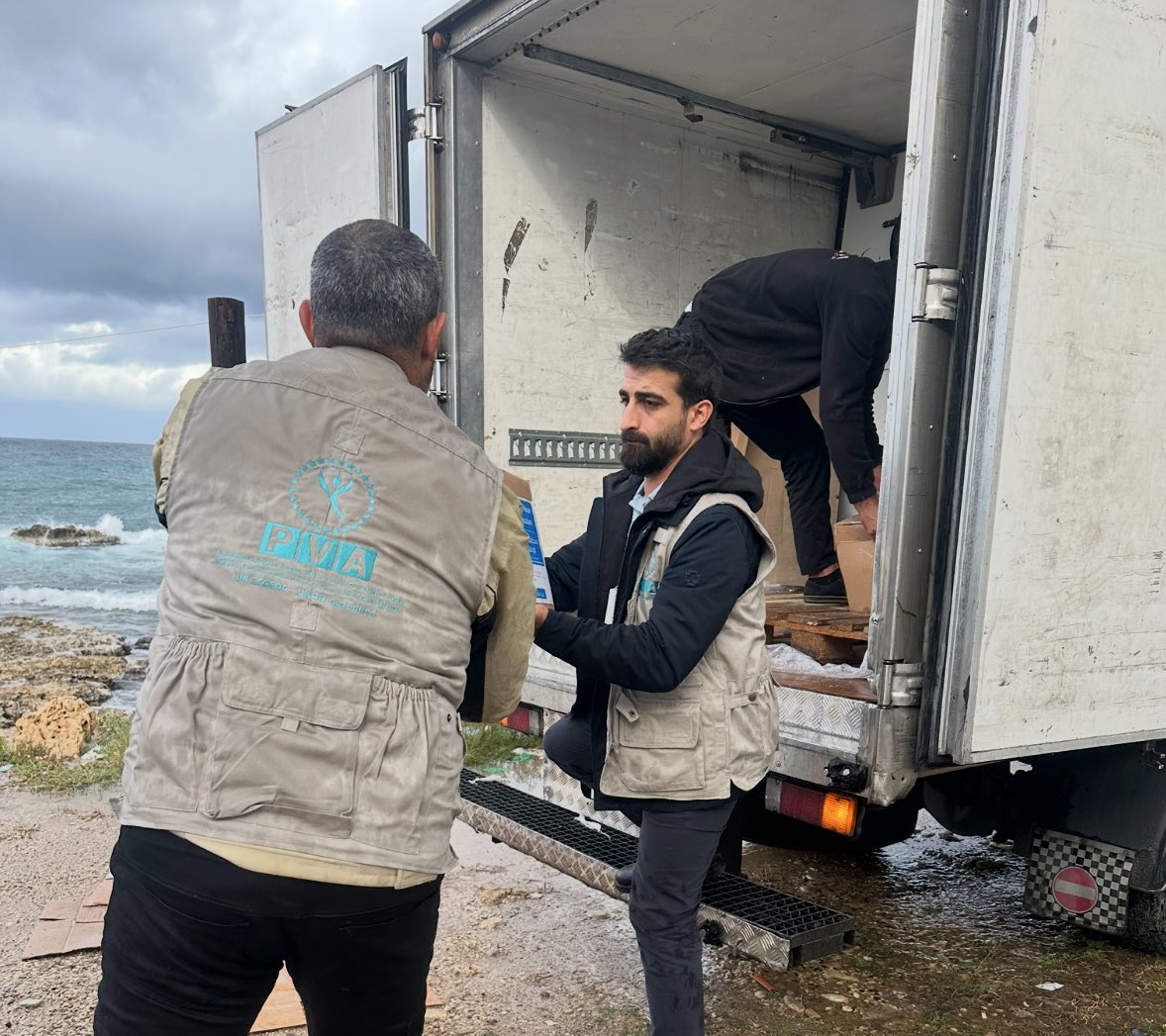 PVA Humanitarian Work Feeding IDP Families in Middle East
